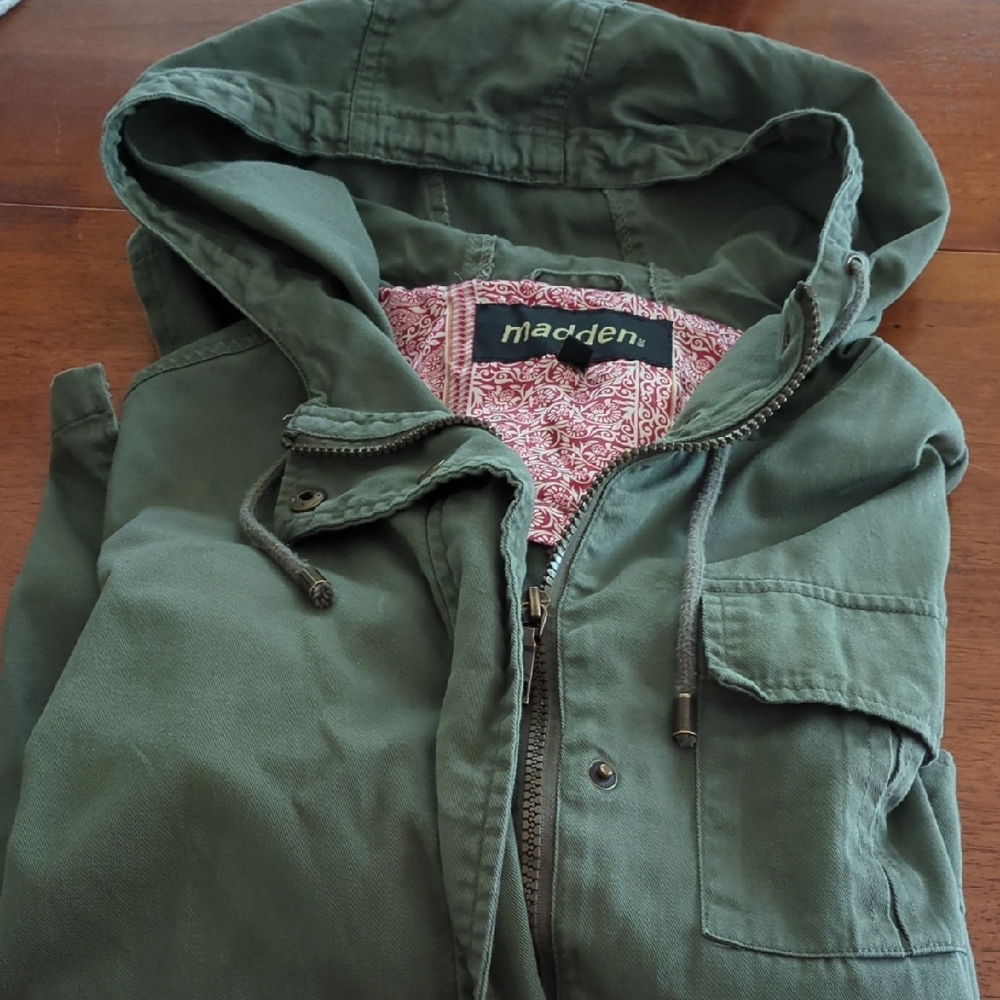 Madden Green Hooded Jacket